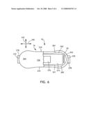 Absorbent article featuring leakage warning diagram and image