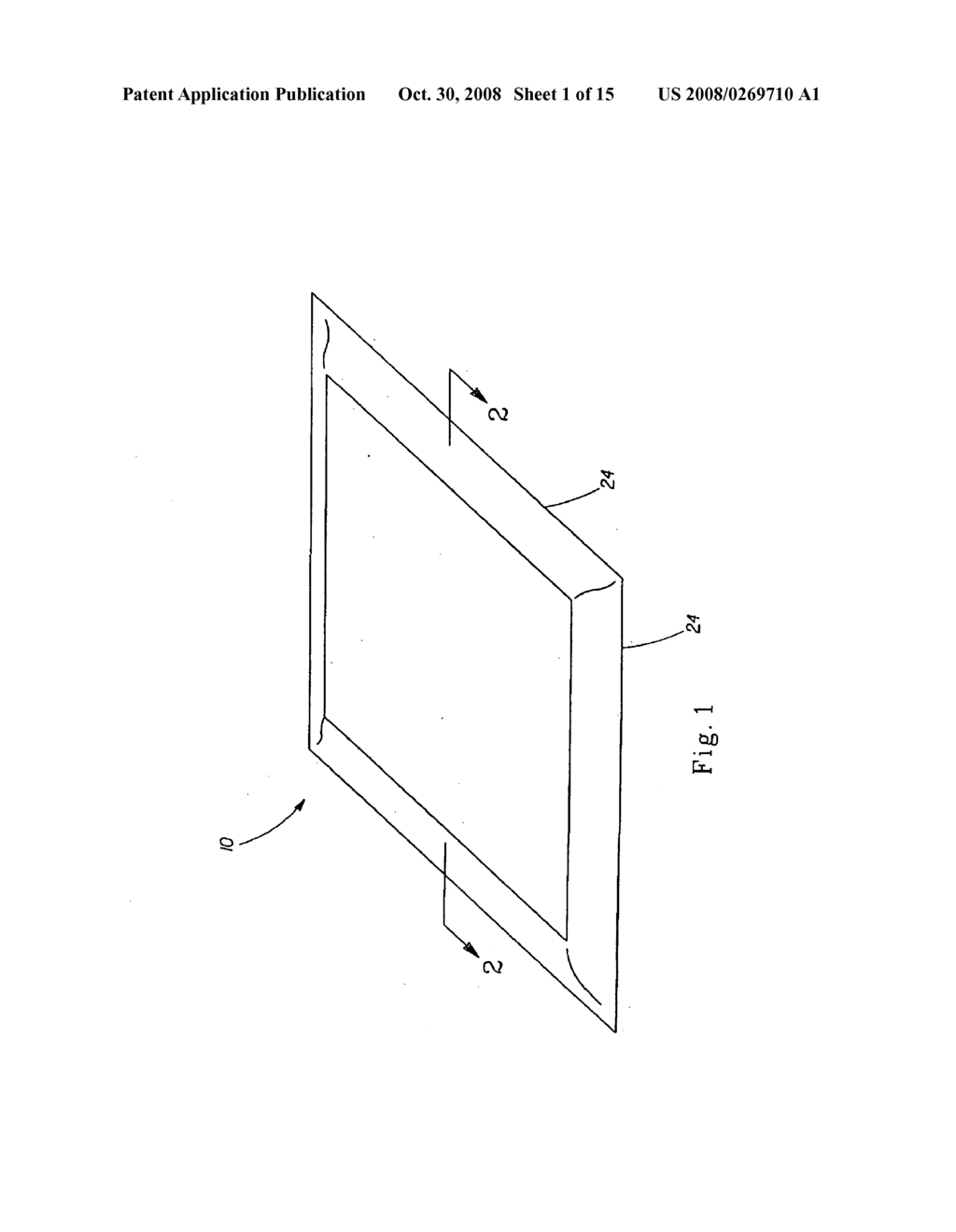 Hygiene article having a wipe and powdered substrate combination - diagram, schematic, and image 02