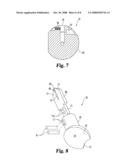 Autoclaveable handle with stripping mechanism to attach a disposable connecting cable diagram and image