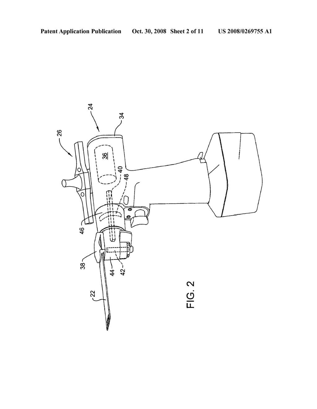 SYSTEM AND METHOD FOR LOCATING SAW BLADES AND LIKE CUTTING ACCESSORIES WITH A SURGICAL NAVIGATION SYSTEM - diagram, schematic, and image 03