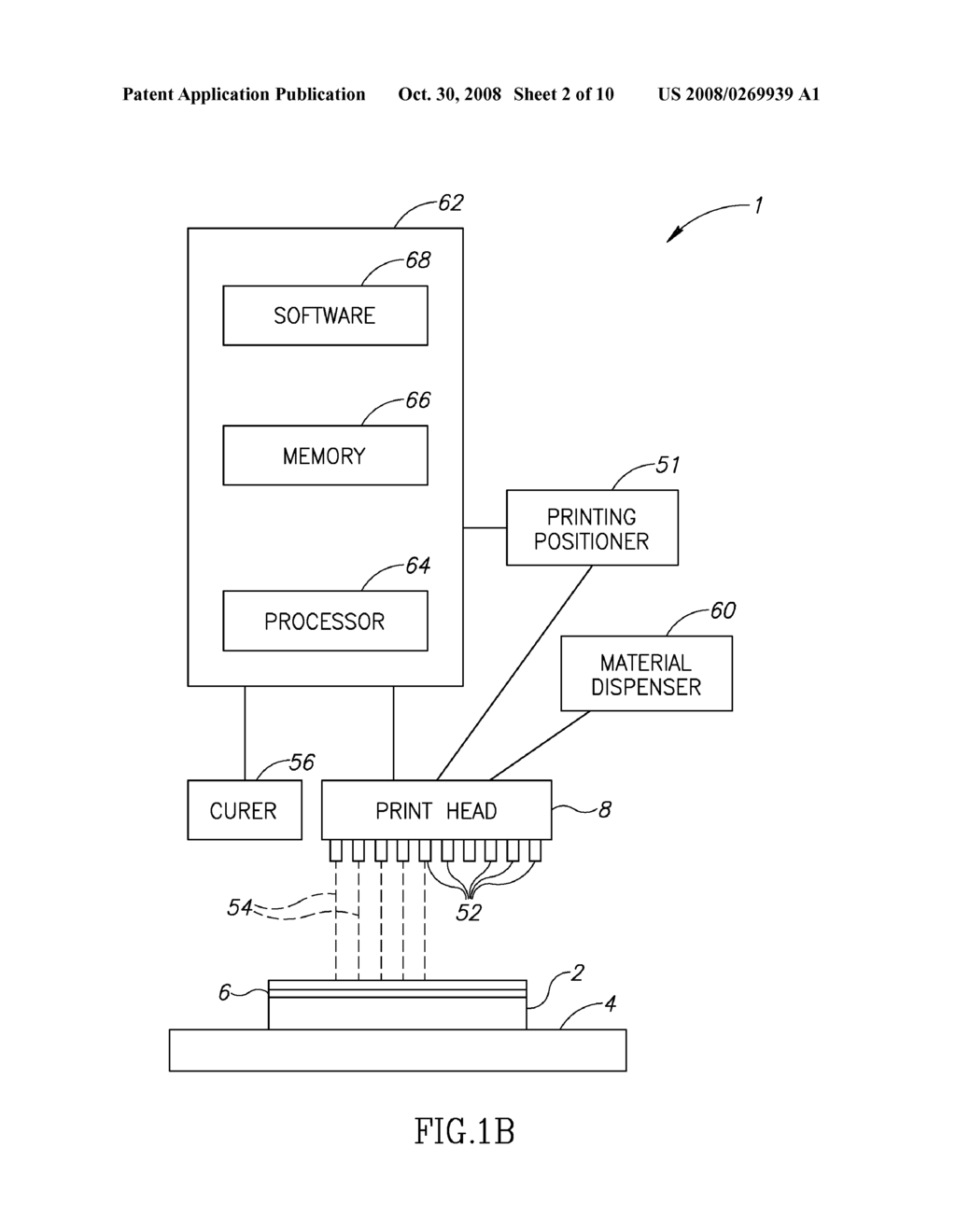 DEVICE, SYSTEM AND METHOD FOR ACCURATE PRINTING OF THREE DIMENSIONAL OBJECTS - diagram, schematic, and image 03