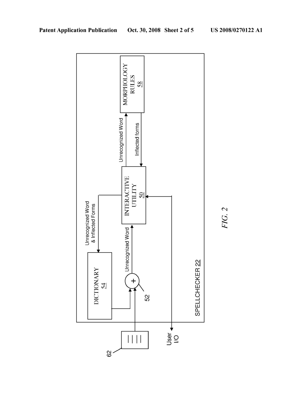 System for handling novel words in a spellchecking module - diagram, schematic, and image 03