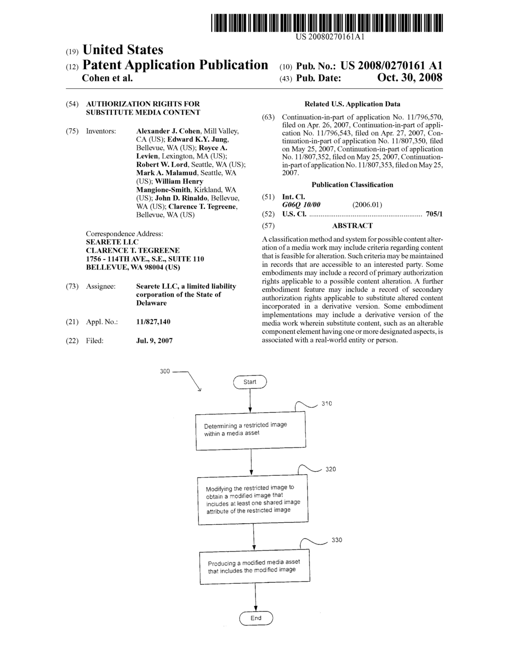 Authorization rights for substitute media content - diagram, schematic, and image 01