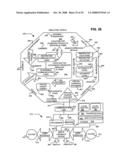 Virtual world property disposition after real-world occurrence diagram and image