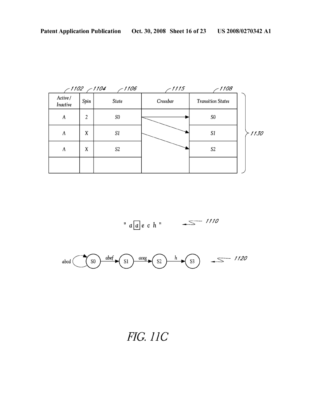 HARDWARE PROCESSING OF REGULAR EXPRESSIONS - diagram, schematic, and image 17