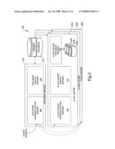 Hosted multi-tenant application with per-tenant unshared private databases diagram and image