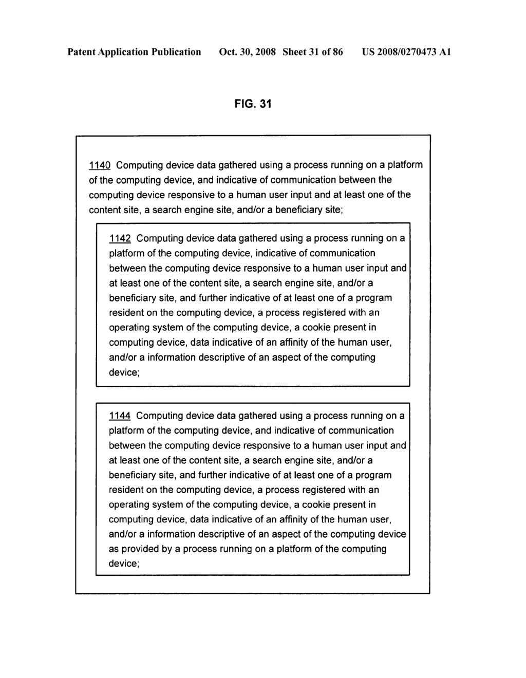 Determining an influence on a person by web pages - diagram, schematic, and image 32