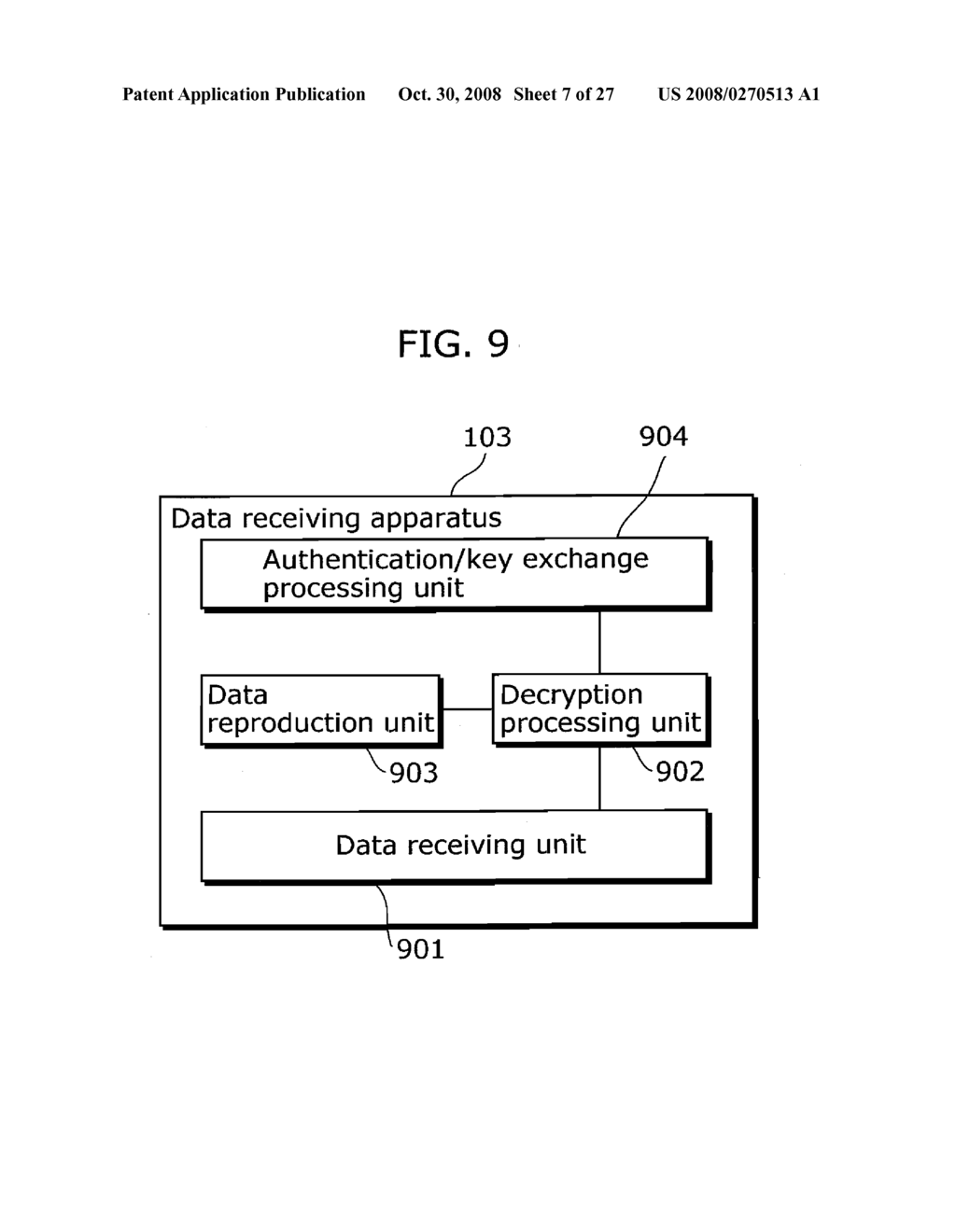 DATA TRANSMITTING APPARATUS, DATA RECEIVING APPARATUS, AND DATA TRANSMITTING AND RECEIVING SYSTEM - diagram, schematic, and image 08