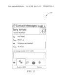 Contact-based communication threading system diagram and image