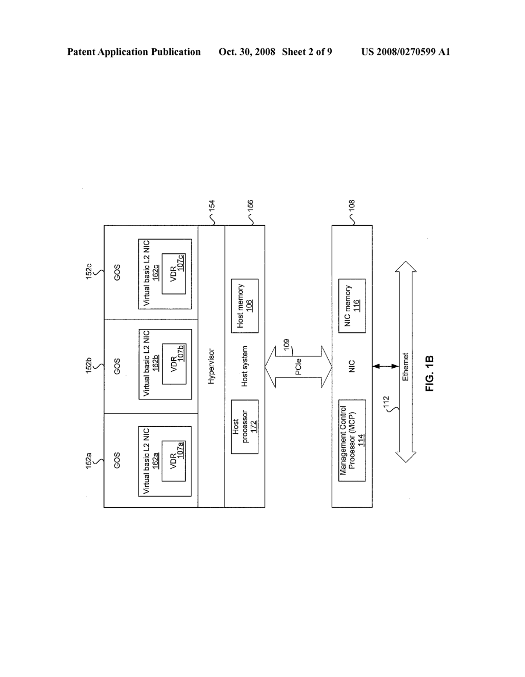 METHOD AND SYSTEM FOR CONFIGURING A PLURALITY OF NETWORK INTERFACES THAT SHARE A PHYSICAL INTERFACE - diagram, schematic, and image 03