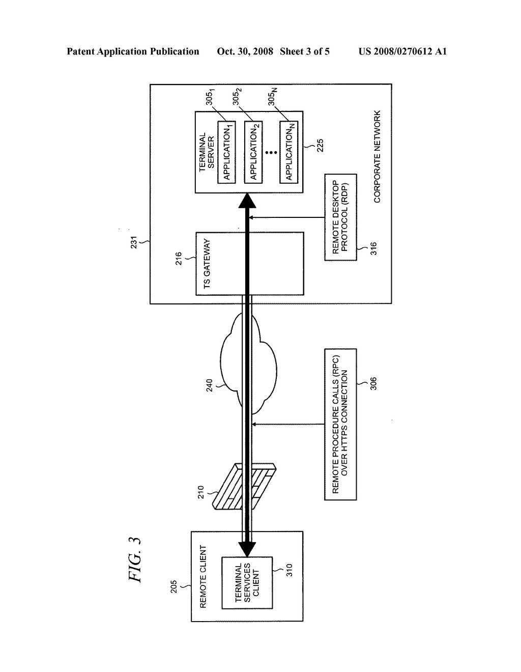 Enabling secure remote assistance using a terminal services gateway - diagram, schematic, and image 04