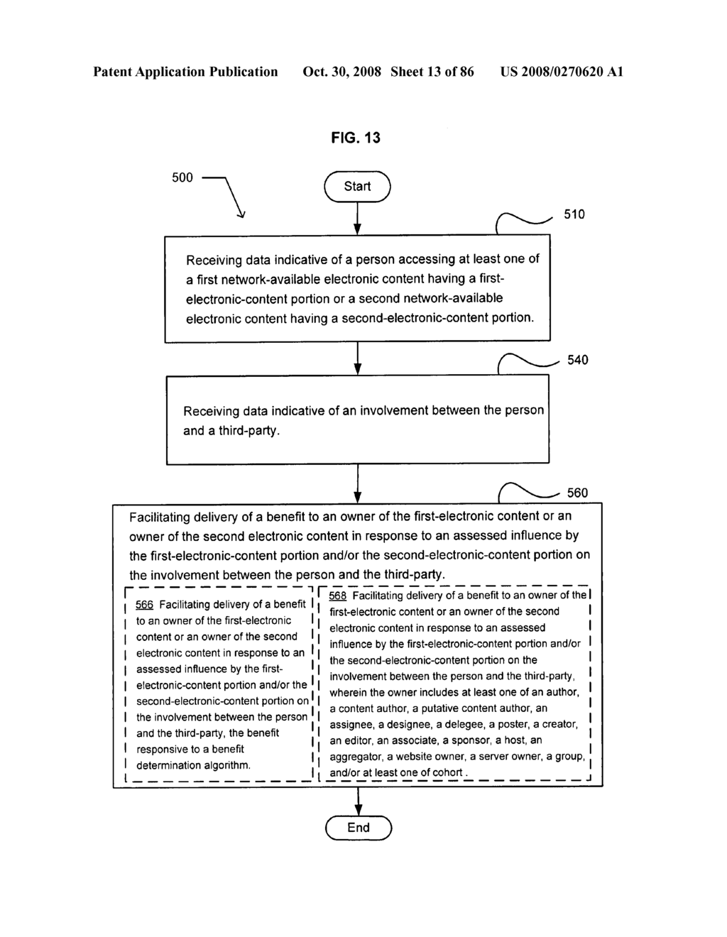 Reporting influence on a person by network-available content - diagram, schematic, and image 14