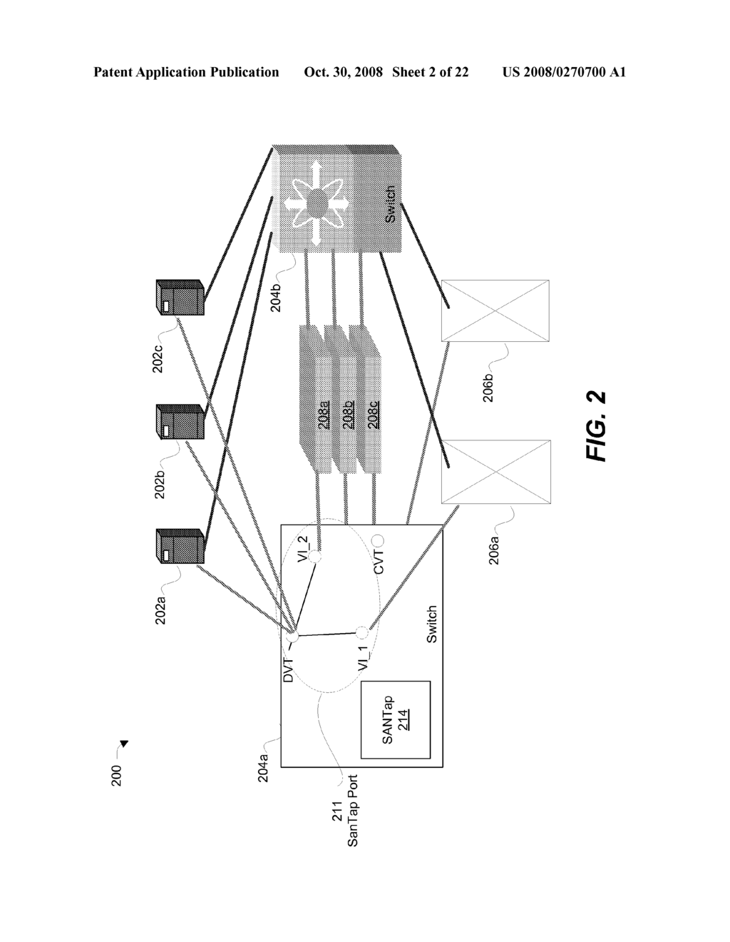 DYNAMIC, ON-DEMAND STORAGE AREA NETWORK (SAN) CACHE - diagram, schematic, and image 03