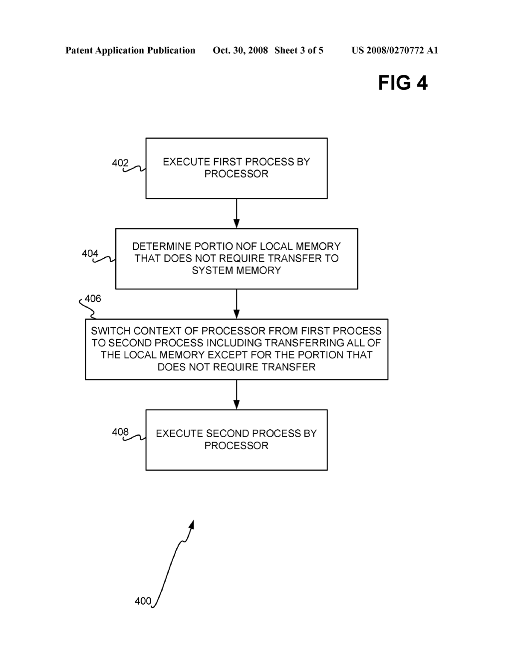 Reduced data transfer during processor context switching - diagram, schematic, and image 04