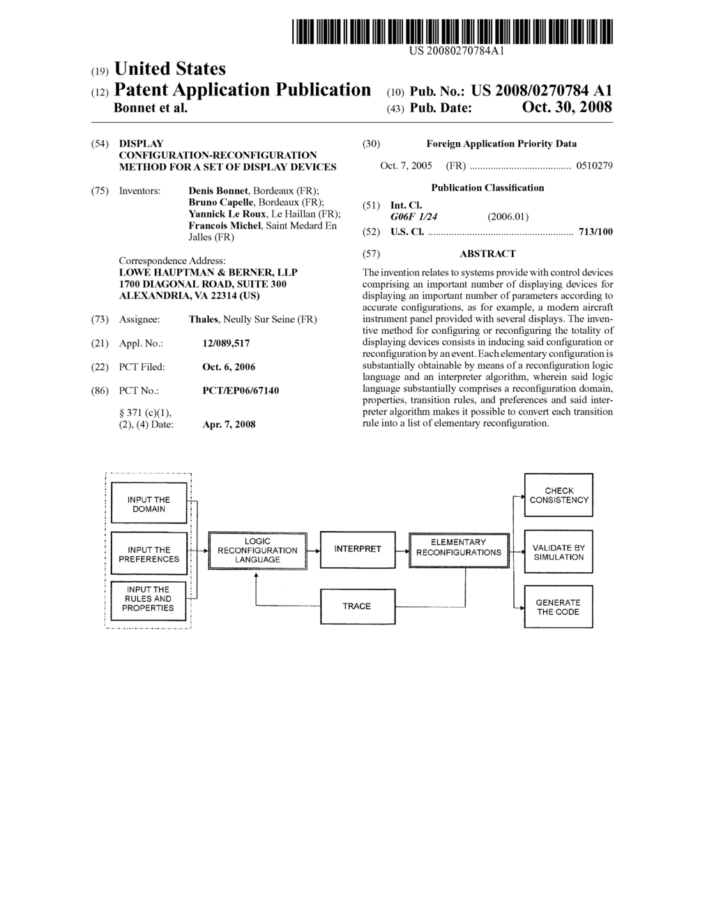 Display Configuration-Reconfiguration Method For a Set of Display Devices - diagram, schematic, and image 01