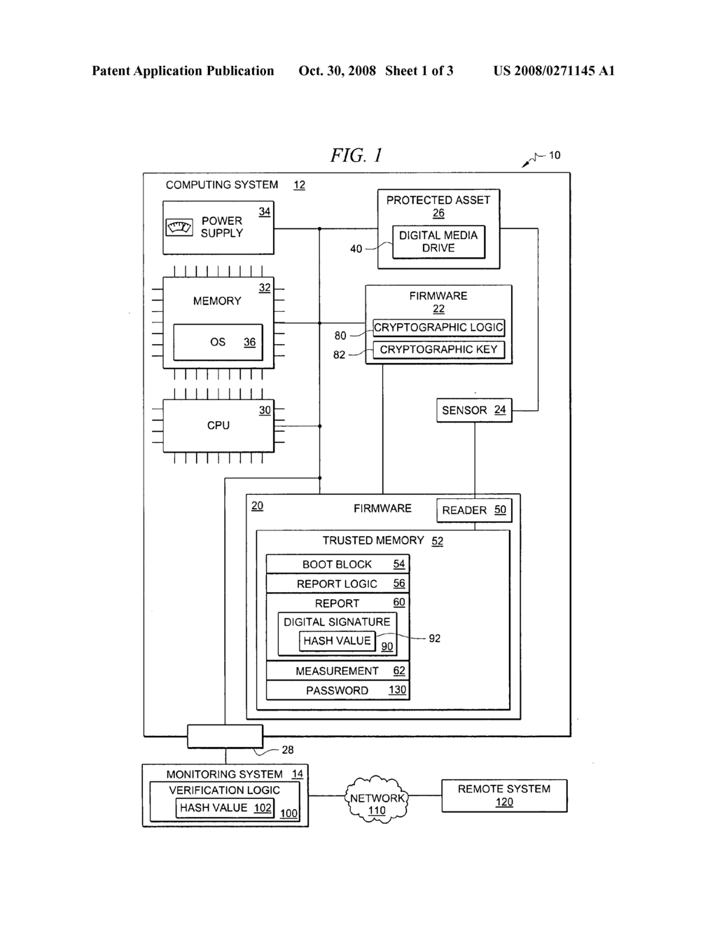 Tamper indication system and method for a computing system - diagram, schematic, and image 02