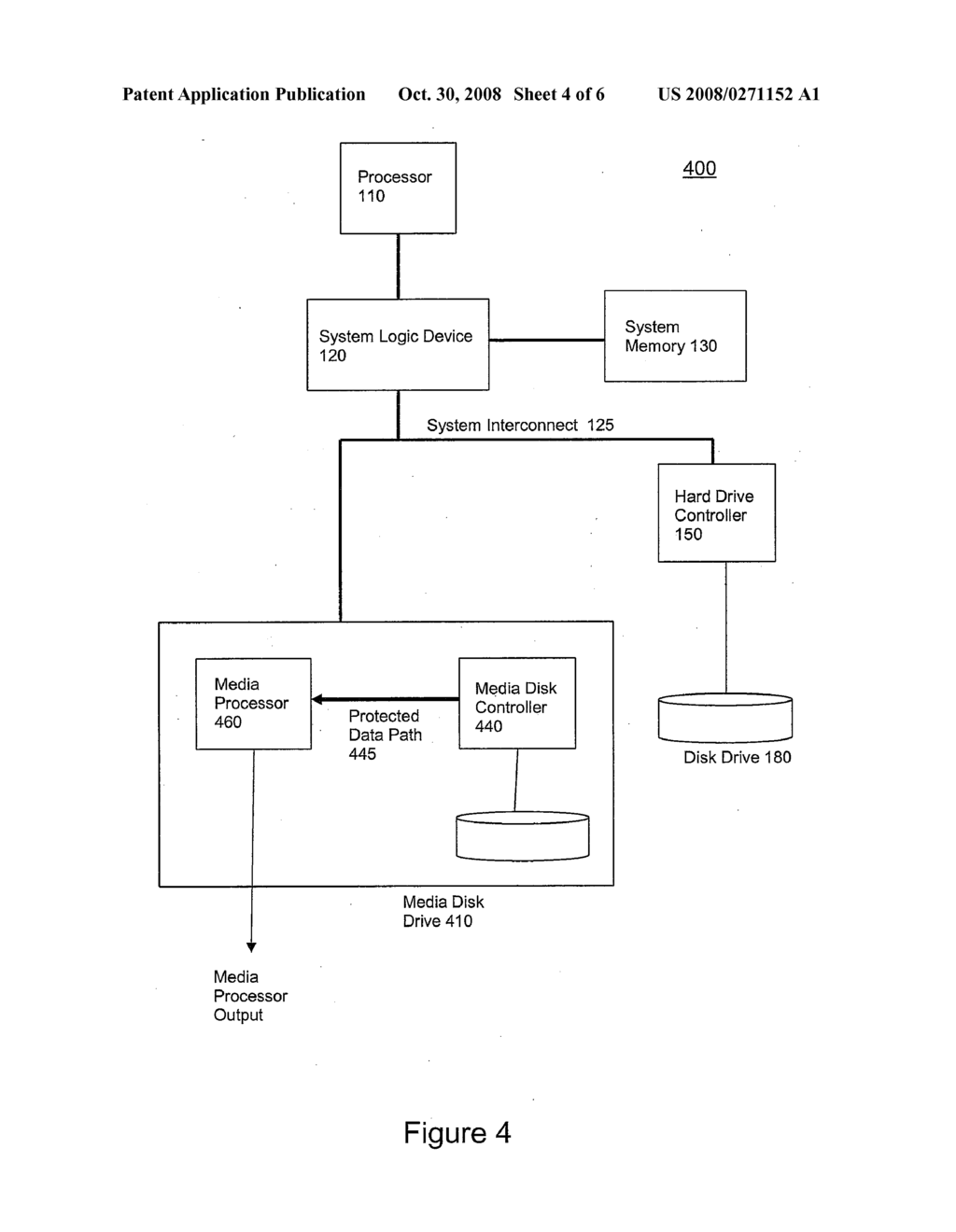 PROTECTED INTRA-SYSTEM INTERCONNECT FOR DIGITAL RIGHTS MANAGEMENT IN ELECTRICAL COMPUTERS AND DIGITAL DATA PROCESSING SYSTEMS - diagram, schematic, and image 05