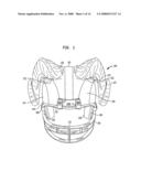 Article with 3-dimensional secondary element diagram and image