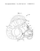 Article with 3-dimensional secondary element diagram and image