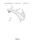 MOLDED ARM FOR SHOWERHEADS AND METHOD OF MAKING SAME diagram and image