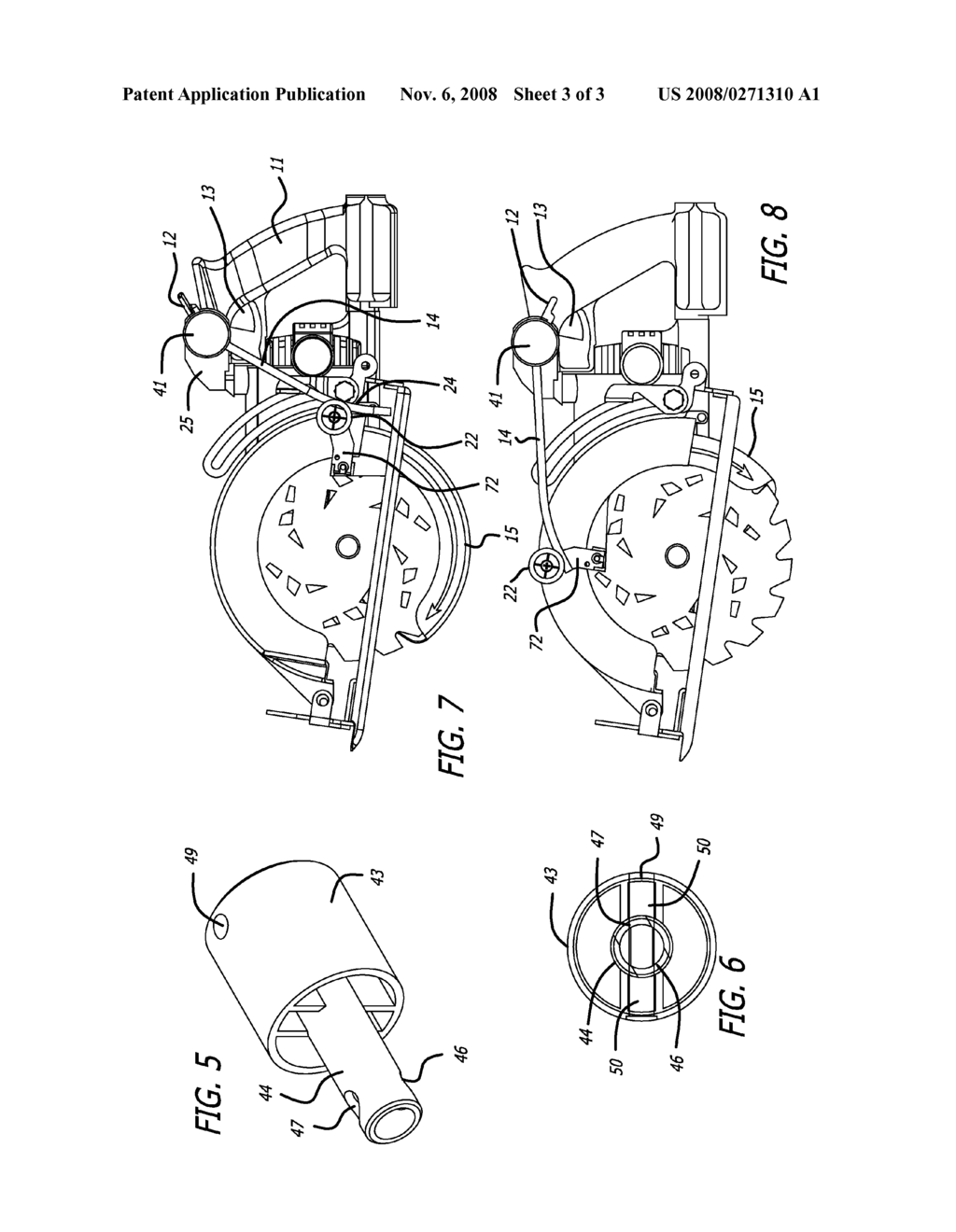 METHOD OF RETROFITTING A CIRCULAR SAW - diagram, schematic, and image 04