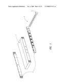 DEVICE FOR ASSEMBLING A BANDED FUEL CELL STACK diagram and image