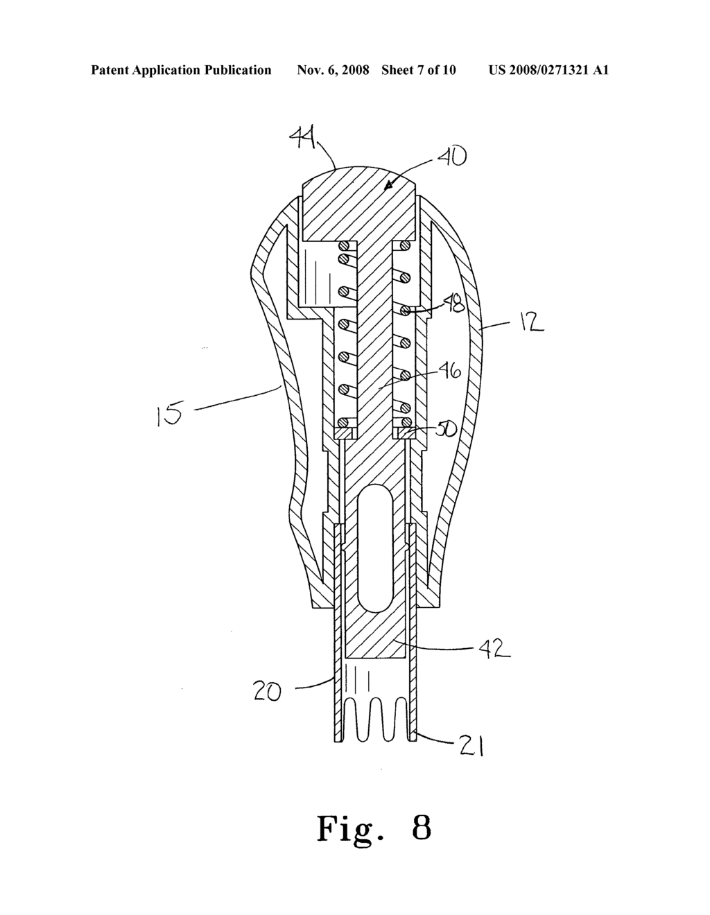 Strawberry huller with ejector - diagram, schematic, and image 08