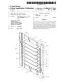 Louvered shutters with side-mounted tilt control diagram and image