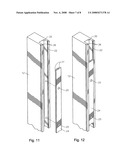 Louvered shutters with side-mounted tilt control diagram and image