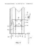 Frame assembly for the opening of a structure diagram and image