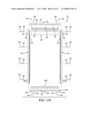 Frame assembly for the opening of a structure diagram and image