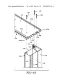 Frame assembly for the opening of a structure diagram and image