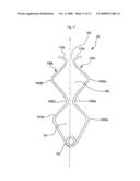 Tie, tie assembly, and tie attachment device diagram and image