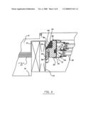 Compresent insulation arrangement for building openings diagram and image