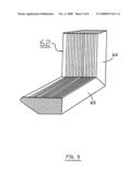 Compresent insulation arrangement for building openings diagram and image