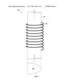 Particle burner disposed between an engine and a turbo charger diagram and image