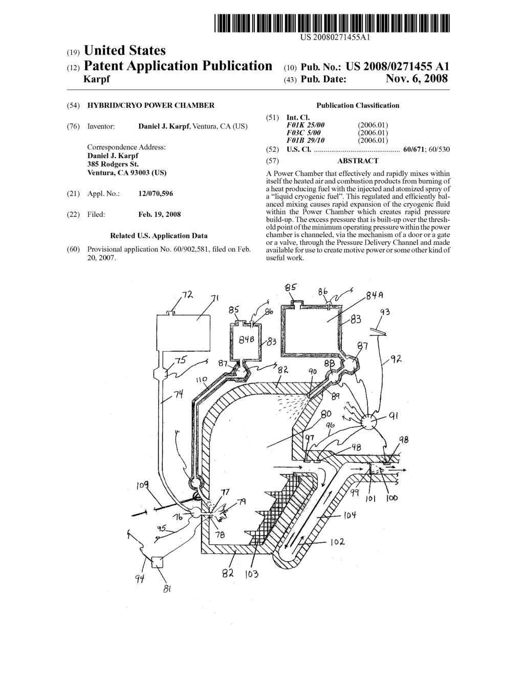 Hybrid/cryo power chamber - diagram, schematic, and image 01