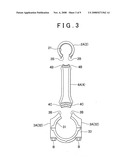 Connecting rod for internal combustion engine and method of manufacturing the connecting rod diagram and image