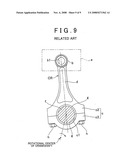 Connecting rod for internal combustion engine and method of manufacturing the connecting rod diagram and image