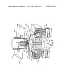 Barrier structure and nozzle device for use in tools used to process microelectronic workpieces with one or more treatment fluids diagram and image