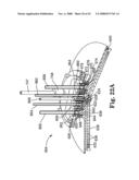 Barrier structure and nozzle device for use in tools used to process microelectronic workpieces with one or more treatment fluids diagram and image