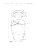 Automated mechanical constant flow valve for air ducts diagram and image