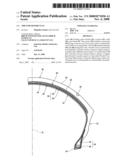 Tire for motorcycle diagram and image