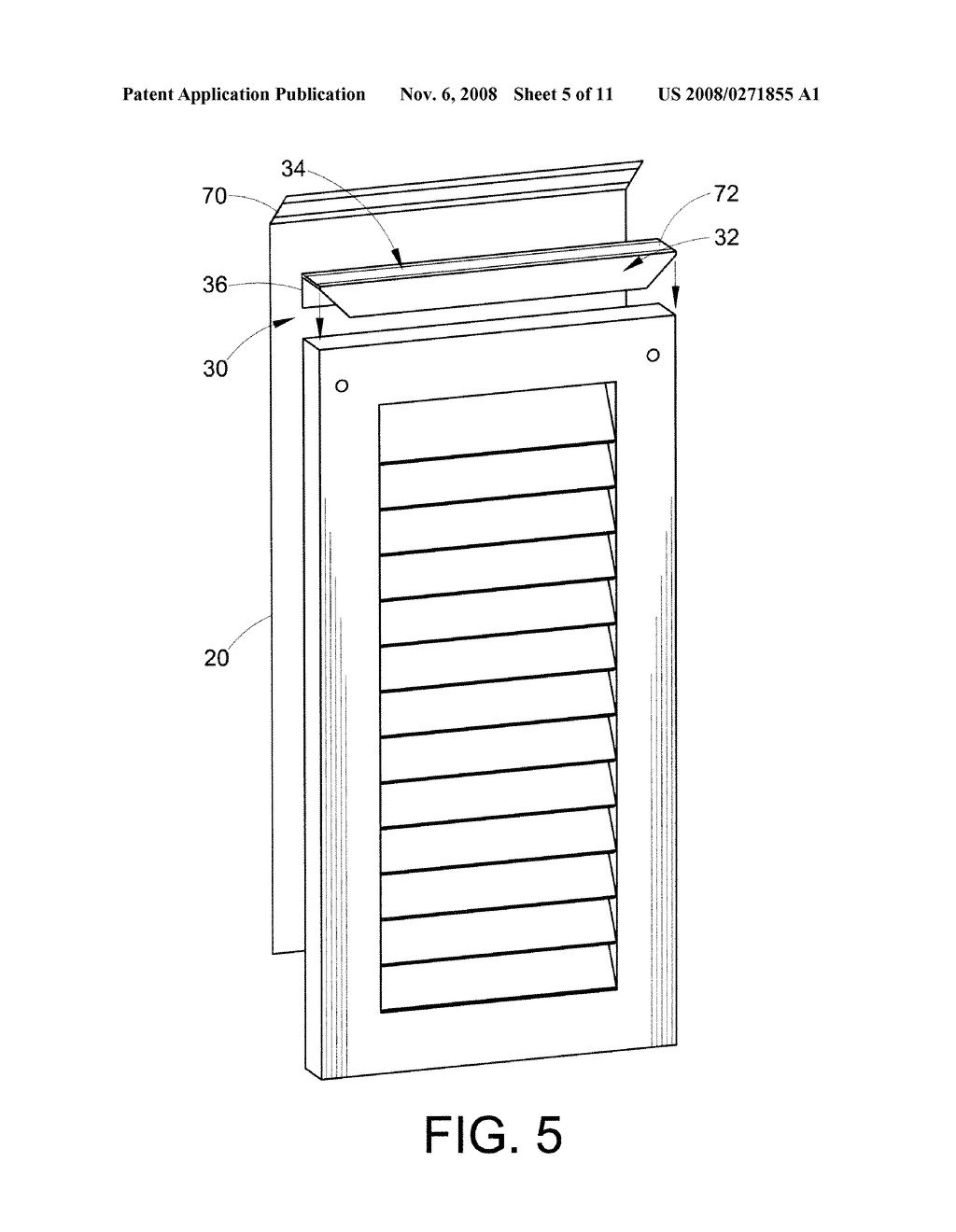 DECORATIVE SHUTTER COVER KIT - diagram, schematic, and image 06