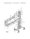 BRAKING DEVICE FOR ELEVATING PLATFORM ASSEMBLY diagram and image