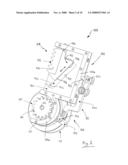 BRAKING DEVICE FOR ELEVATING PLATFORM ASSEMBLY diagram and image