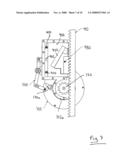 BRAKING DEVICE FOR ELEVATING PLATFORM ASSEMBLY diagram and image