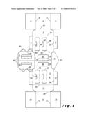 Basket Carrier for Bottles and Blank Therefore diagram and image