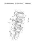 Combination yoke and elastomeric draft gear diagram and image