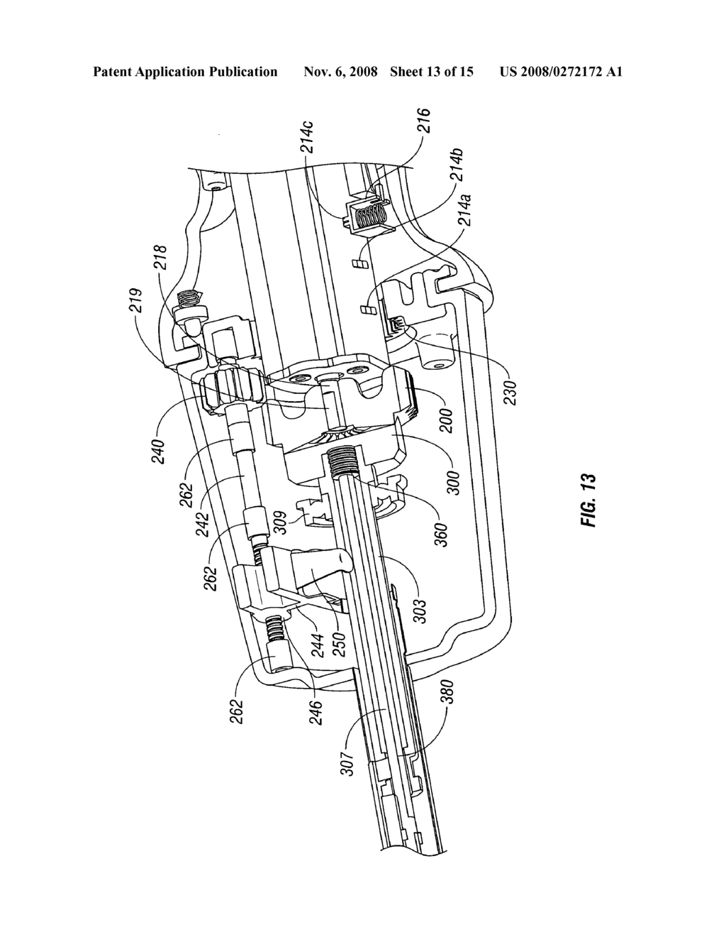 Powered surgical stapling device platform - diagram, schematic, and image 14